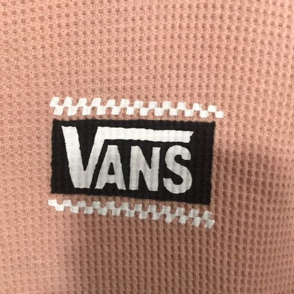 VANS STAND DOWN L/S PEACH THERMAL TOP - Picture 4 of 9